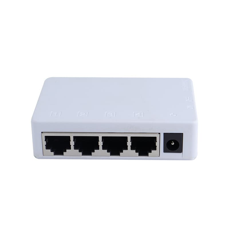 Gigabit POE Repeater Cascade Extender Standard PoE Splitter One Input Four Output POE Network Extender