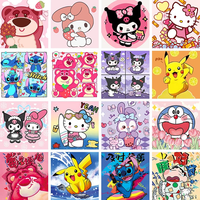 Free Shipping / New Diamond Painting for Kids, DIY Diamond Art, Bedroom Decorative Painting Wholesale