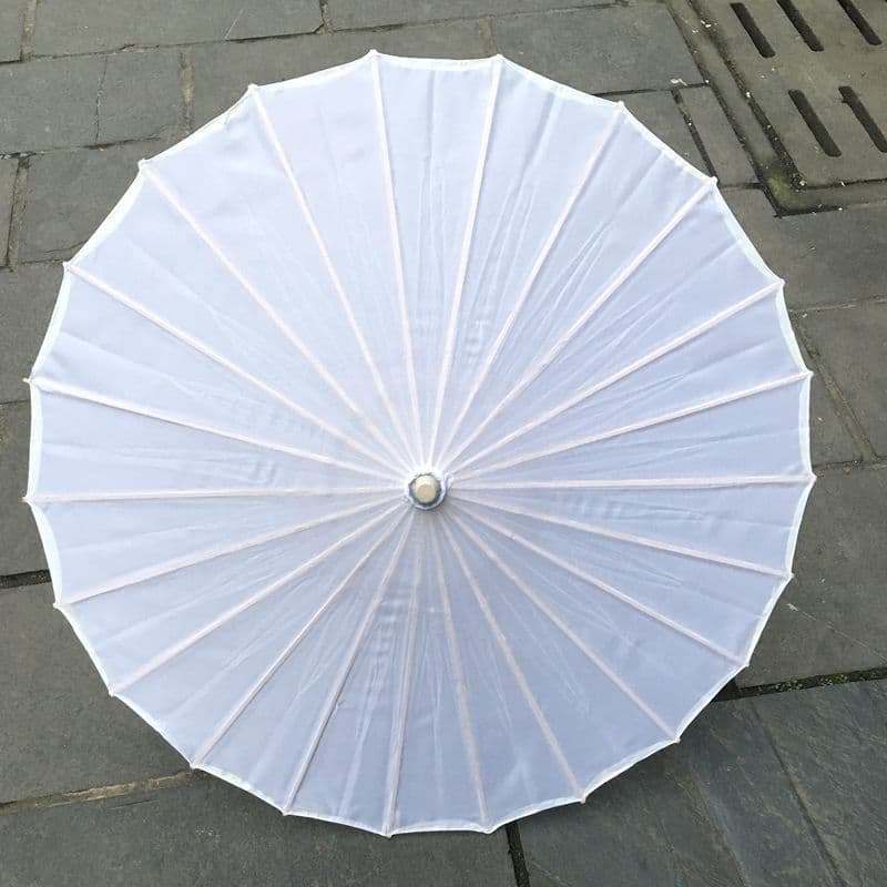 Oil Paper Umbrella Women's Umbrella Rainproof Hanfu Umbrella Silk Surface Retro Ethnic Chinese Style Tassel Catwalk