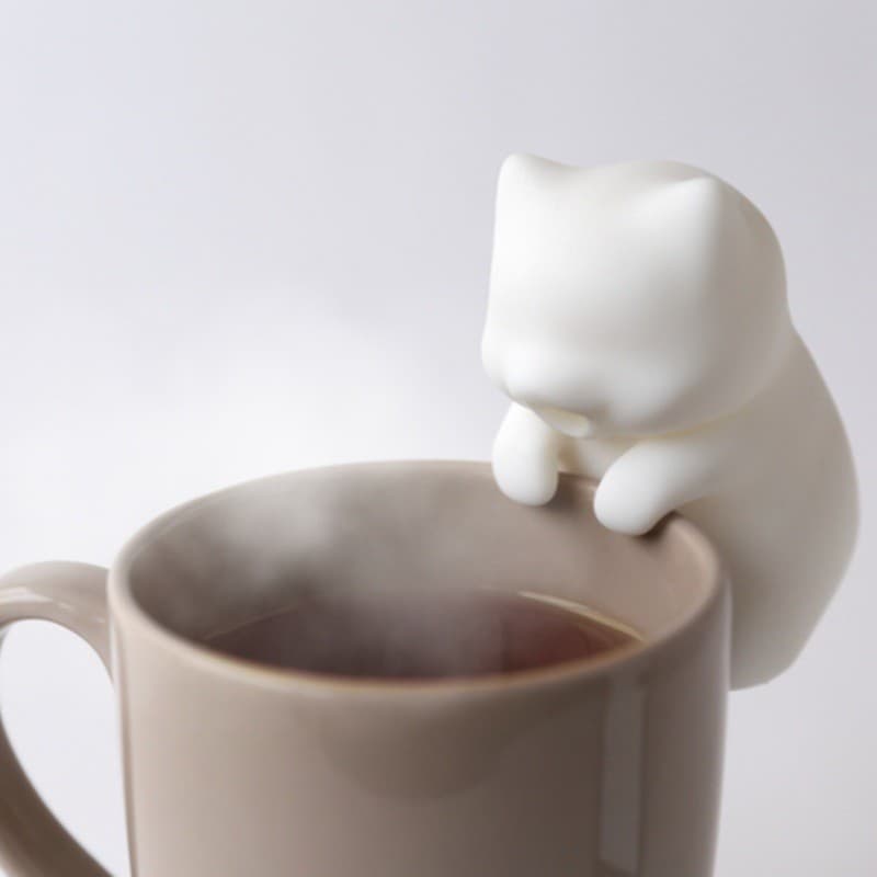 Amazon Cross-border Mini Cat Mouth Cooling Cup Fan Automatic Blowing for Warm Coffee, Tea, and Food Cooler