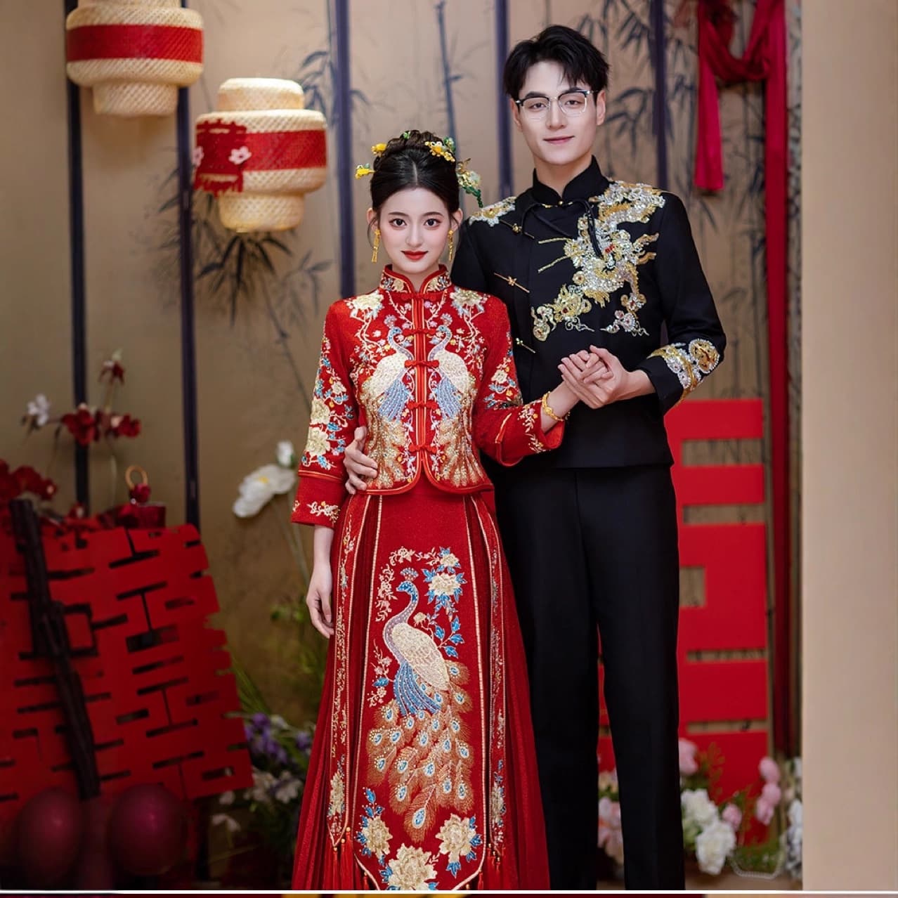 Clearance Sale Discontinued Sizes Xiuhe Dress 2025 New Style Bride Wedding Banquet Dress Chinese Wedding Attire Outgoing Set