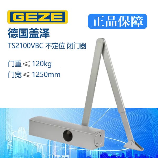 Genuine GEZE Germany TS2100VBC Hydraulic Buffer Door Closer Automatic Open and Close Home Door Closer