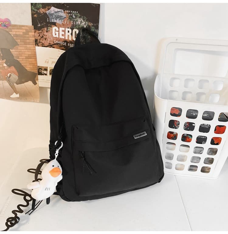 Minimalist Laptop Backpack for Men and Women, Large Capacity, Stylish, Versatile for Middle School, High School, and College Students, Lightweight