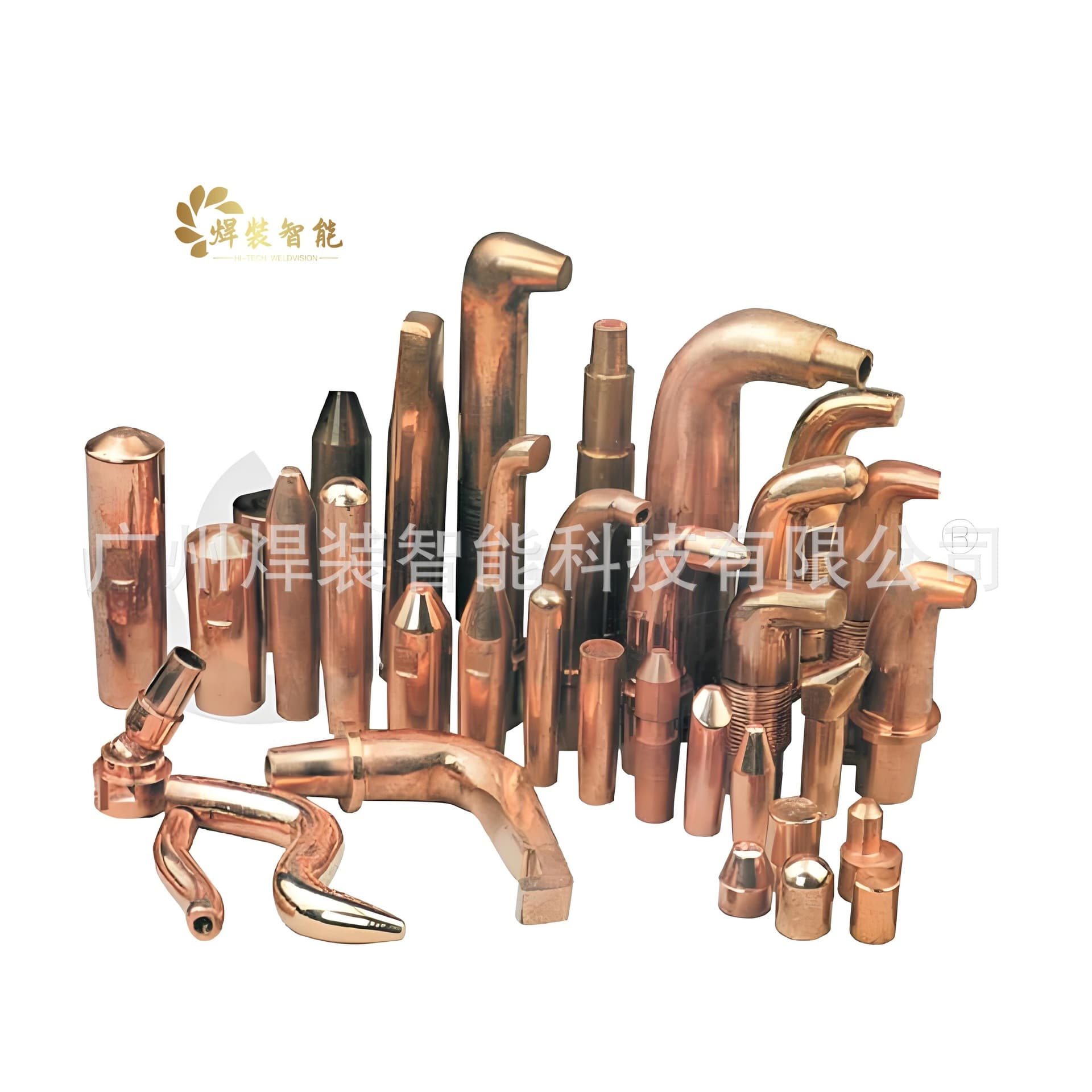 Custom Non-standard Spot Welding Machine Electrode Heads, Tungsten-Embedded Electrodes, Beryllium Copper Electrodes, Aluminum Oxide Electrodes, Tungsten Copper Electrodes Manufacturer