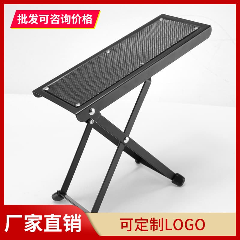 Factory Direct Classical Guitar Footstool Guitar Foot Pedal Footrest Multi-Adjustable Guitar Foot Support