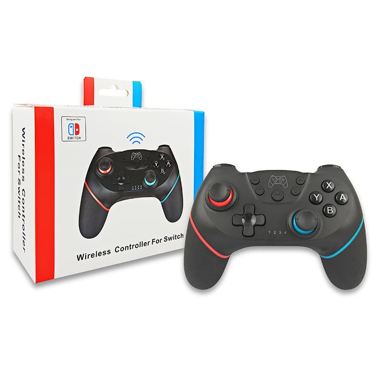 Private mold coated Switch wireless Bluetooth game handle with vibration 6-axis somatosensory switch pro Controller
