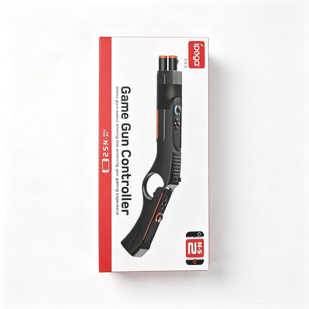 Switch 2 Left and Right Small Controllers NS2 Joy-Con Controller Shooting Game Motion Sensing Gun Detachable Gunstock
