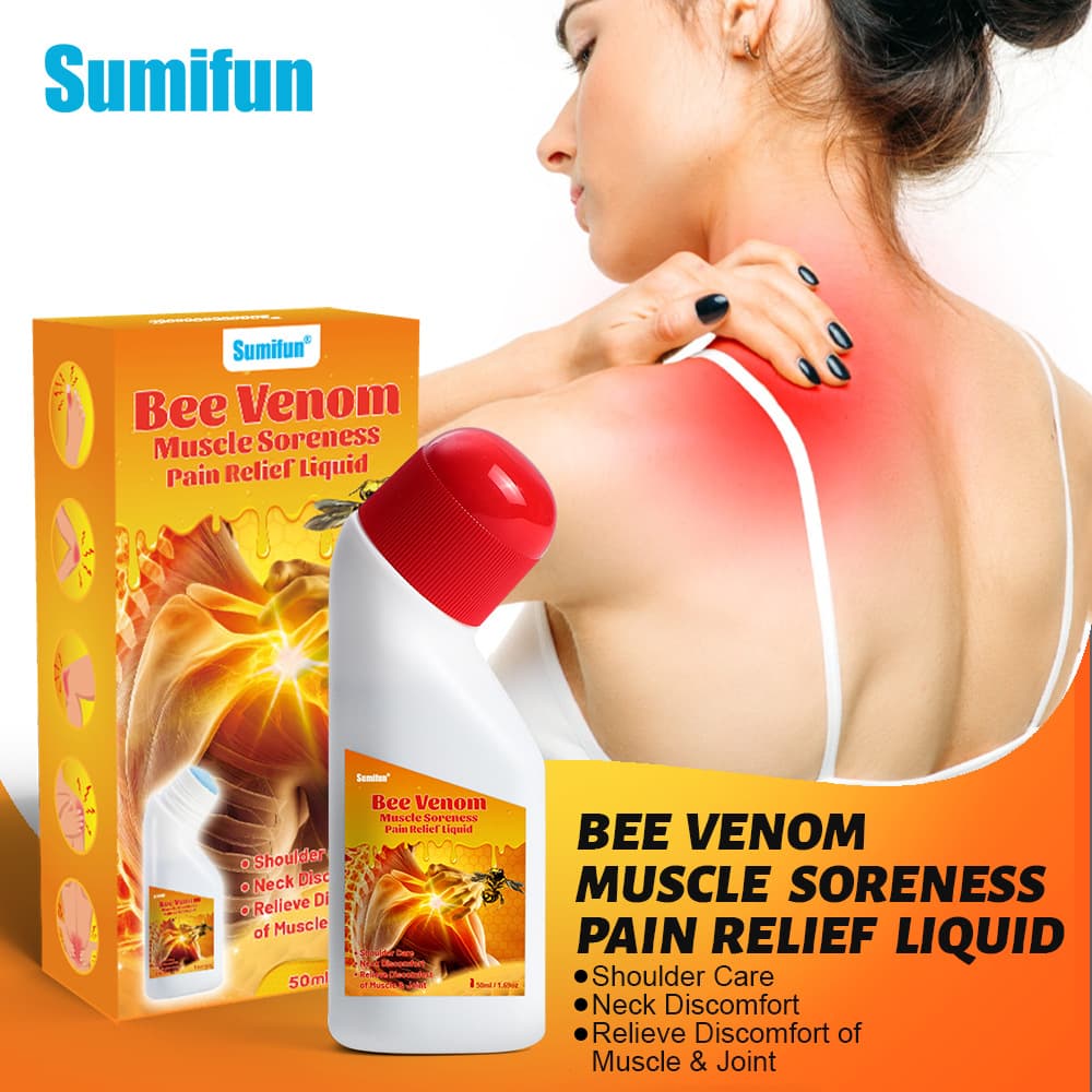 Sumifun Cross-Border Amazon Liquid Shoulder Pain Relief Solution for Muscle and Joint Discomfort, Factory Stock