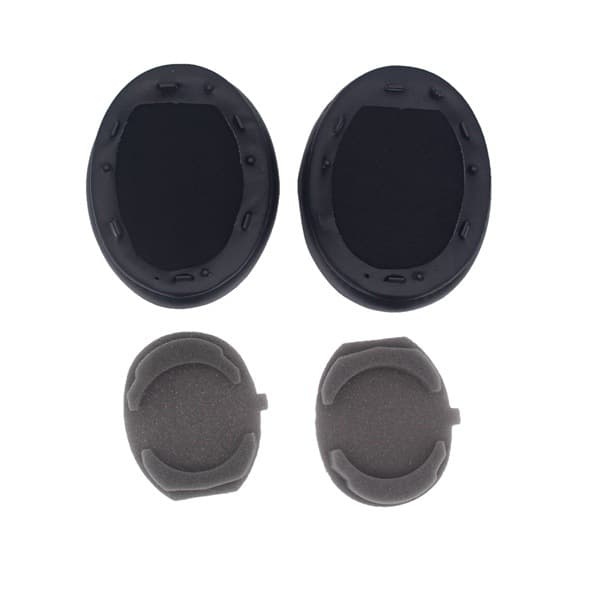 2 pieces Color: Black Material: Ice-gel Gel type for Sony WH-1000XM3