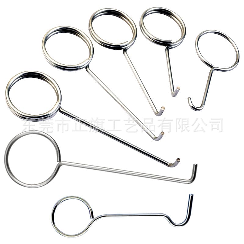 Hardware factory wholesale drain hook, lifting hook, barbecue cage hook, drainage grate handle, metal hanging hook, ready stock
