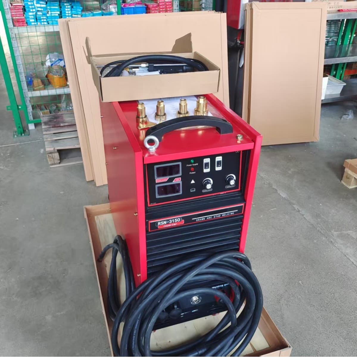 Stud Welding Machine, Welding Machine 415V, Indonesia Export, Heavy-Duty Arc Stud Welder