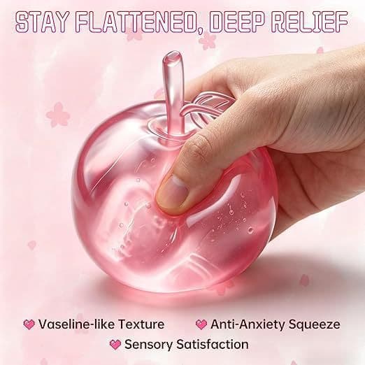 New Cross-border Viral Apple Squishy Set