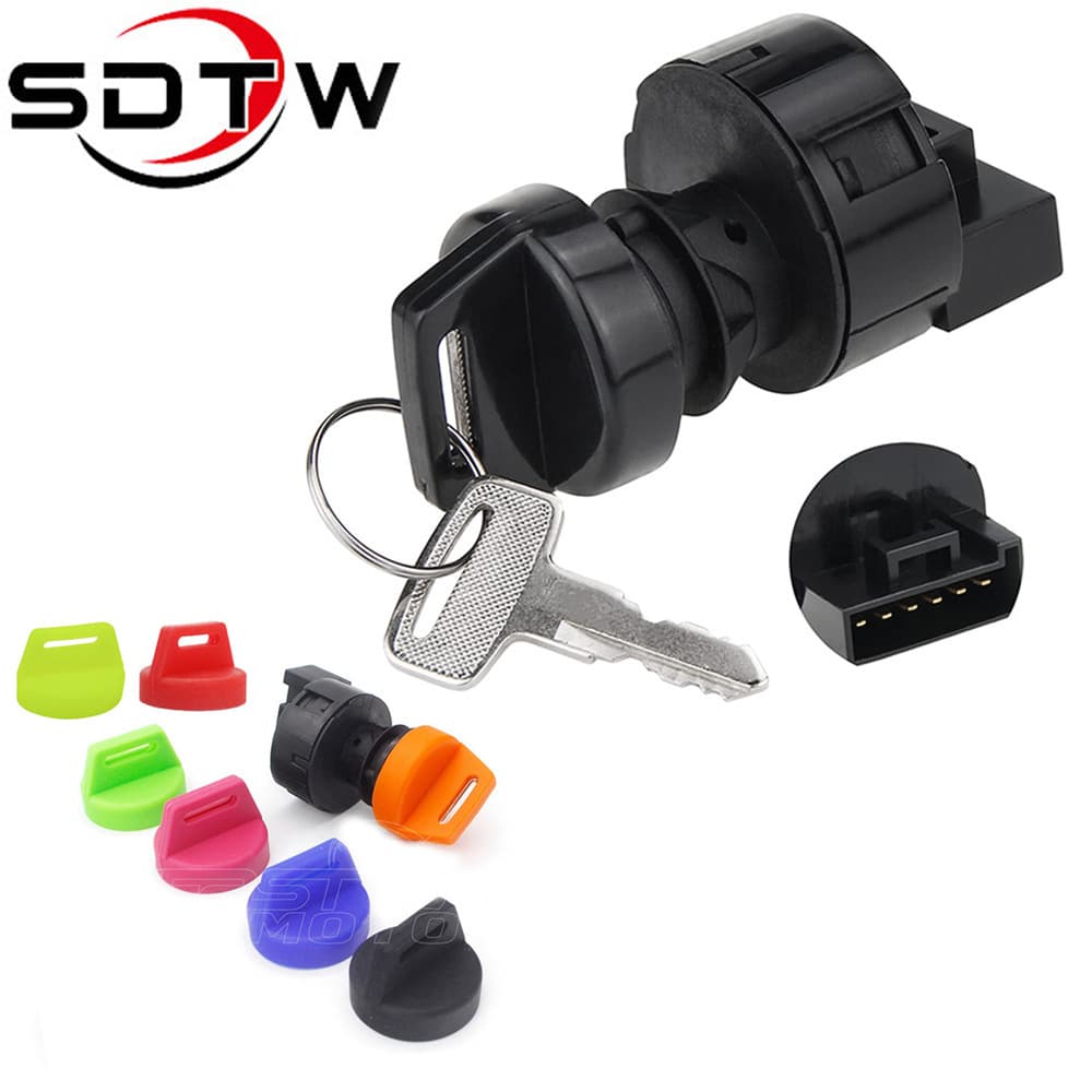 Ignition switch 6-pin 4011002 Polaris electric door lock Sportsman Ranger 2 gear + start gear