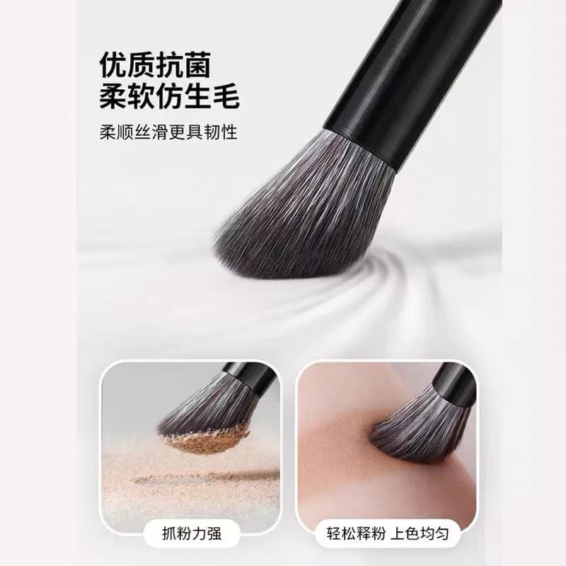 Fingertip nose shadow brush, oblique head, bevel shaping brush, flame blending brush, silhouette shadow brush, makeup brush, highlight brush for brightening