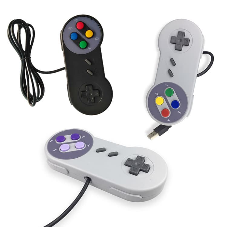 Direct Factory USB Wired Controller WII PC Gamepad Three-Color Shell New Mold