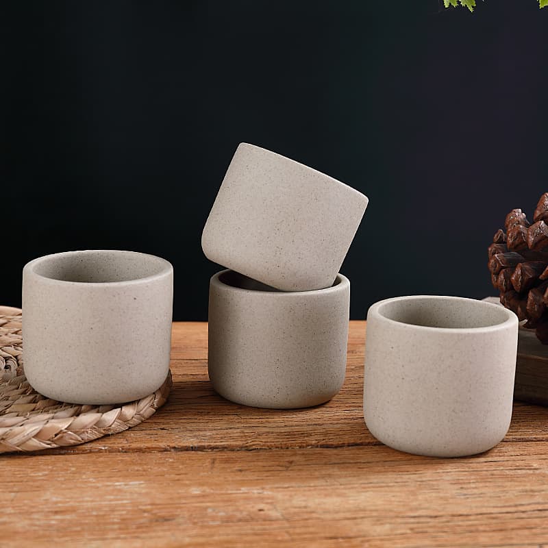 Japanese-style pure clay teacup, master cup, handmade ceramic tea bowl, rustic ceramic large tea cup, unique cup