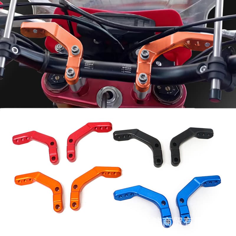 Modified Handguard Bracket Motorcycle Universal 28mm Handlebar Clamp Cover Off-Road Motorcycle Modification