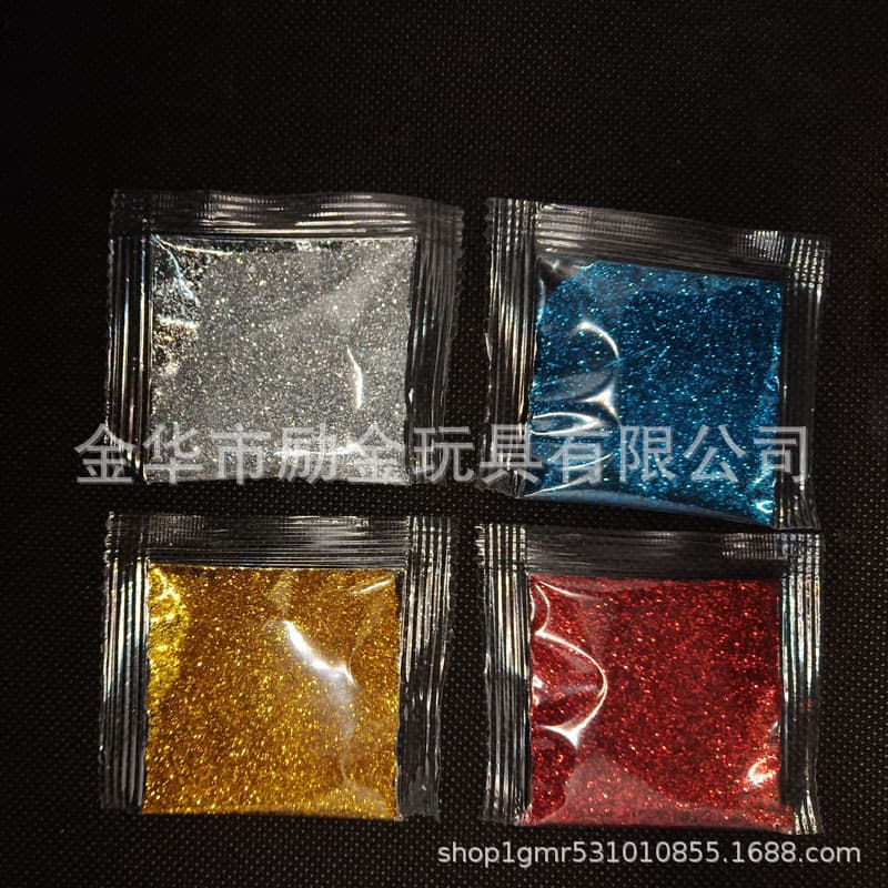 1g Bag Colored Glitter Powder Candy Sparkle Flash Iridescent Children DIY Toy Paint Craft Material