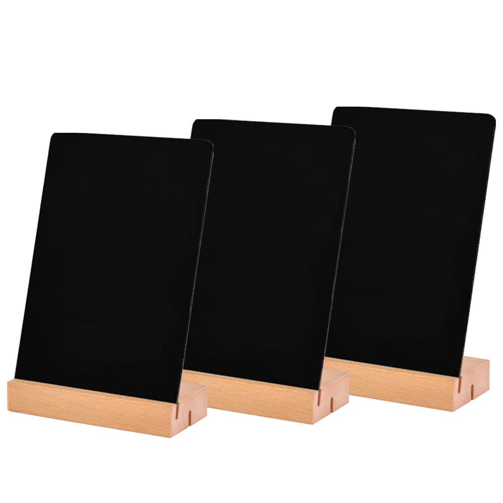 [Cross-border Exclusive] Creative Blackboard Display Stand for Desktop Price Sign, Reusable Hand-Painted Board for Street Stalls