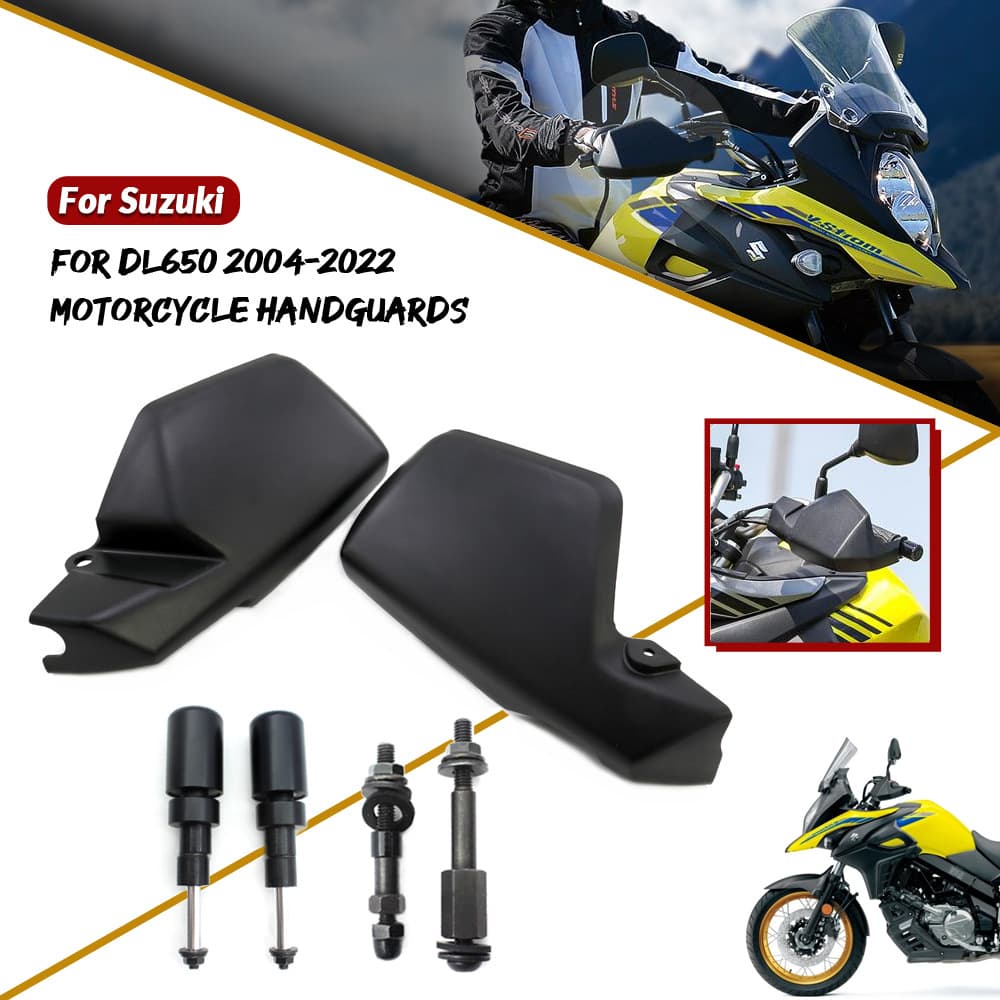 Compatible with Suzuki DL650 V-STROM 2004-2022 Hand Guards Crash Protection Hand Guards Windshield