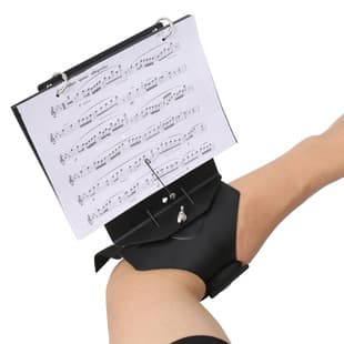 Flute Lyre Black Flute Music Stand, Brass Instrument Sheet Music Stand, Flute Sheet Music Clip