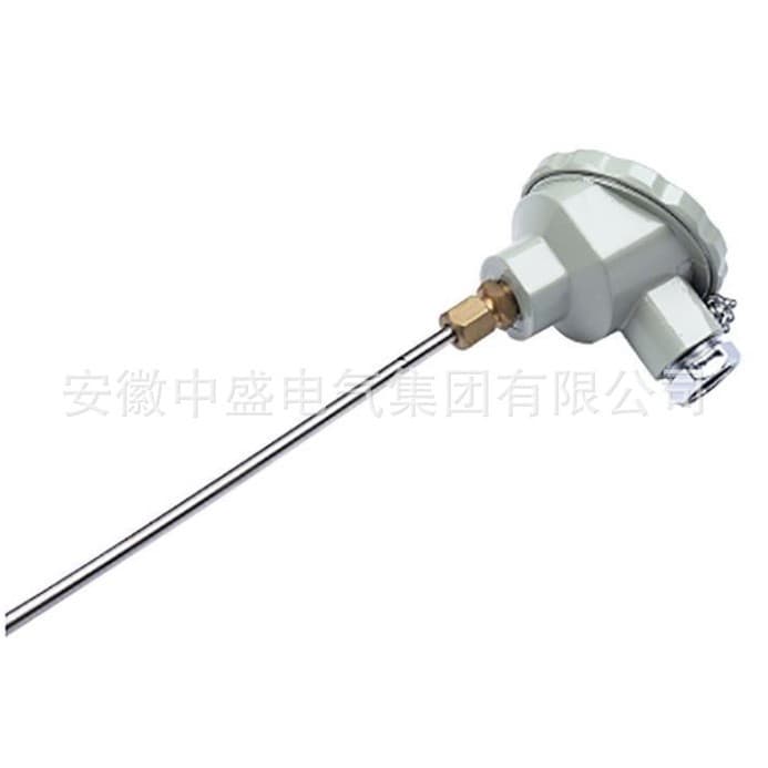 Wear-resistant Thermocouple WZPN2-230K-B PT100 M27*2 Insertion Depth 380mm Dual-core Wear-resistant