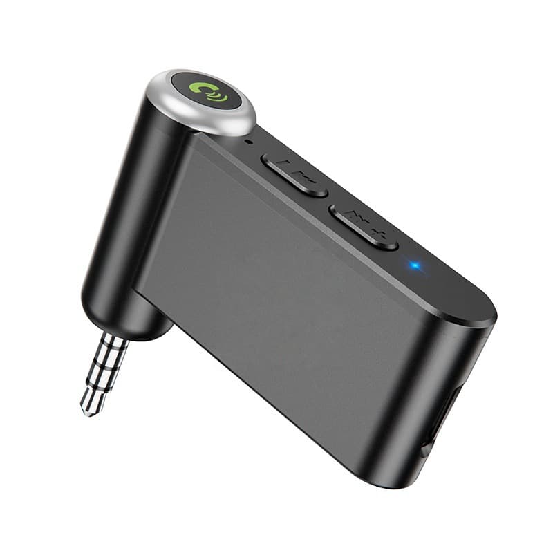 E58 Huanle Car AUX Bluetooth Receiver Compatible with Audio Devices with 3.5mm Input