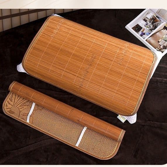 Summer double-sided summer mat bamboo pillow piece rattan pillow leather piece summer cool pillow mat a pair of single and double bamboo pillow cushions