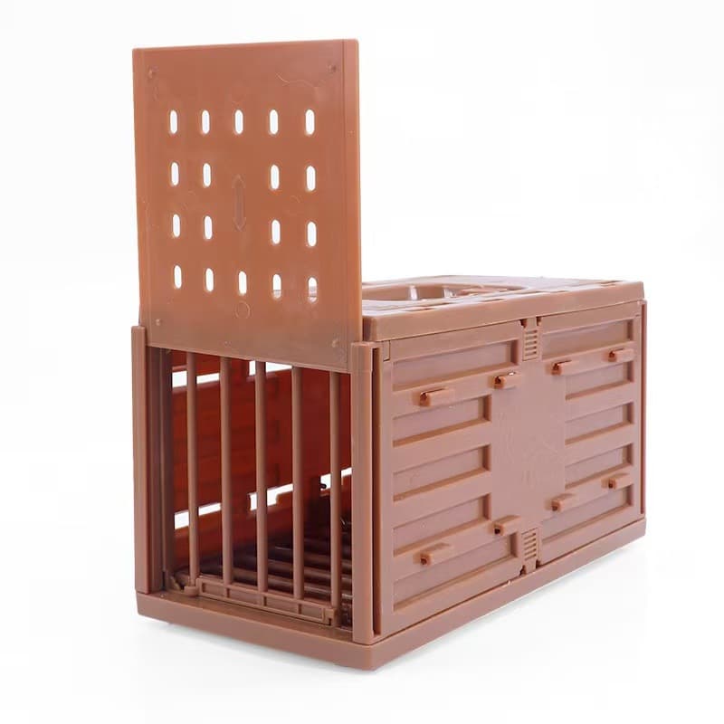 Assembled Bird Cage Plastic Row Cage for Thrush, Assembly Transport Cage, Portable Pet Bird Cage, Parrot Row Cage