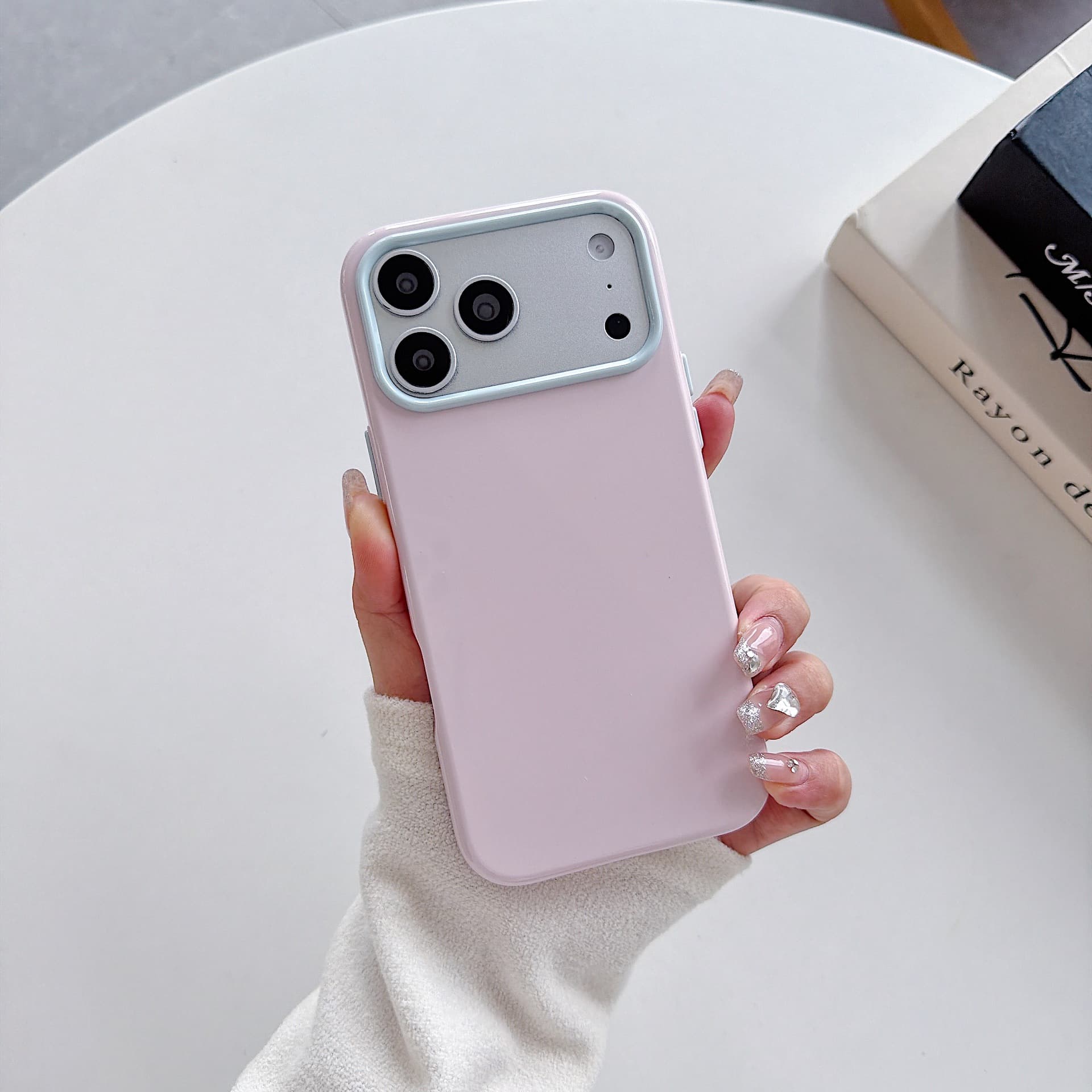 Macaron Jelly Case for Apple iPhone 17 Pro Max, iPhone 16 PM Soft and Skin-Friendly, 15 PM Protective Cover