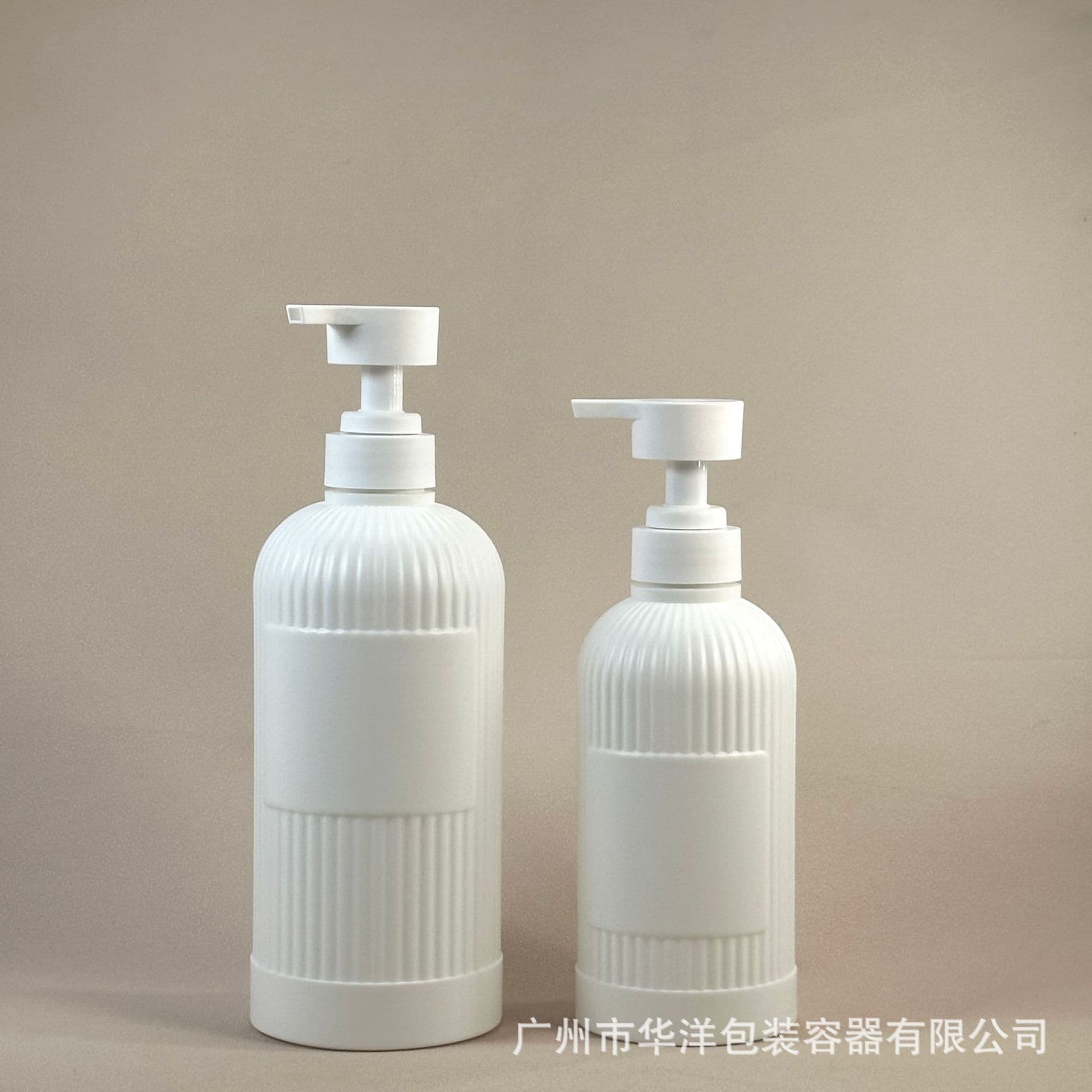 500ML/800ML large capacity shampoo press plastic bottle body lotion shower gel PE bottle plush material texture