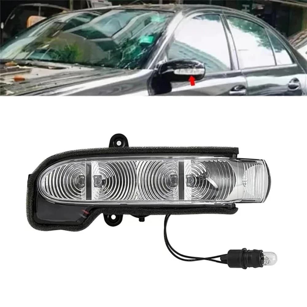 Compatible with Mercedes-Benz E-Class G-Class W211 S211 W463 W461 Rearview Mirror Turn Signal Light Side Marker