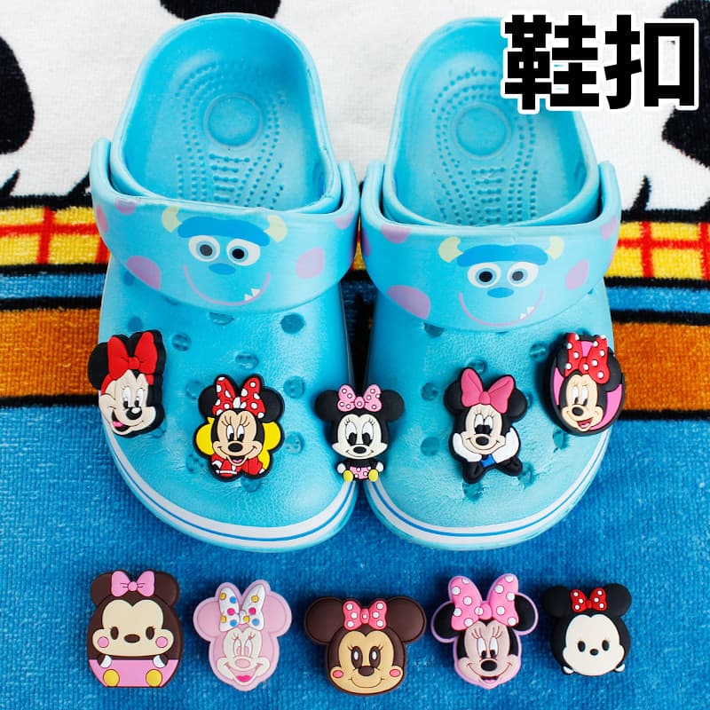 Cartoon Anime Cute Kids Croc Charms Shoe Decoration Accessories Shoe Charms Bracelet Charms