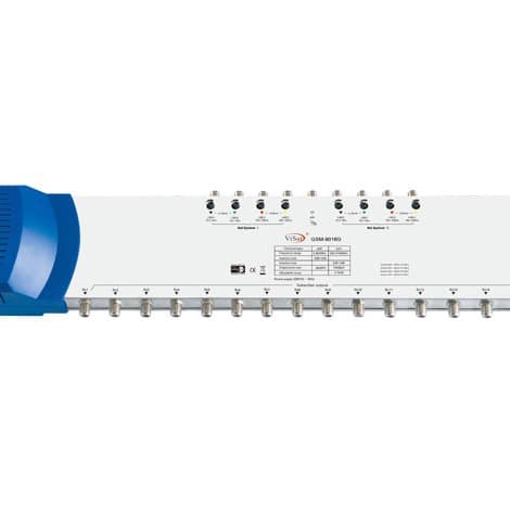 Multi Switch 950-2150MHz Satellite Antenna Signal 9-in 12-out Distribution