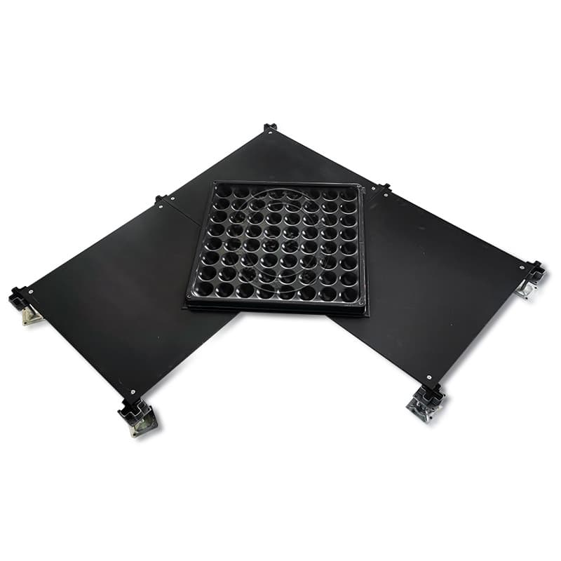 OA intelligent network 600mm raised access floor, office 5A commercial building floor, anti-static steel