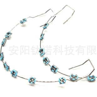 [8-Piece Split Type] Hookless Fashion Braces Teeth Decoration, Colorful, Factory Direct Orthodontic Care