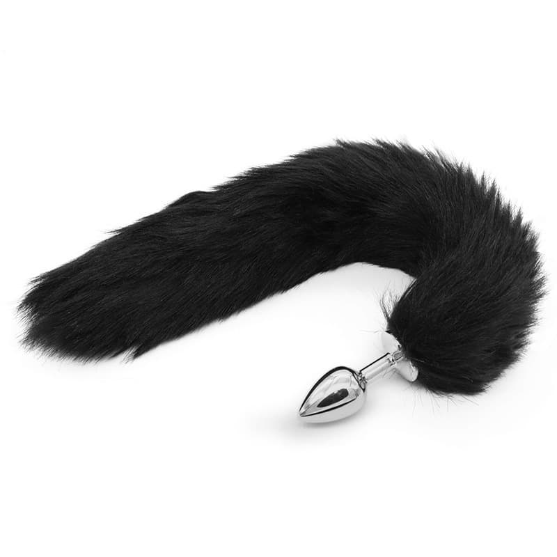 Direct sales of female sex tools, female foxtail metal back yard sex toys, sex tools, male anal plugs