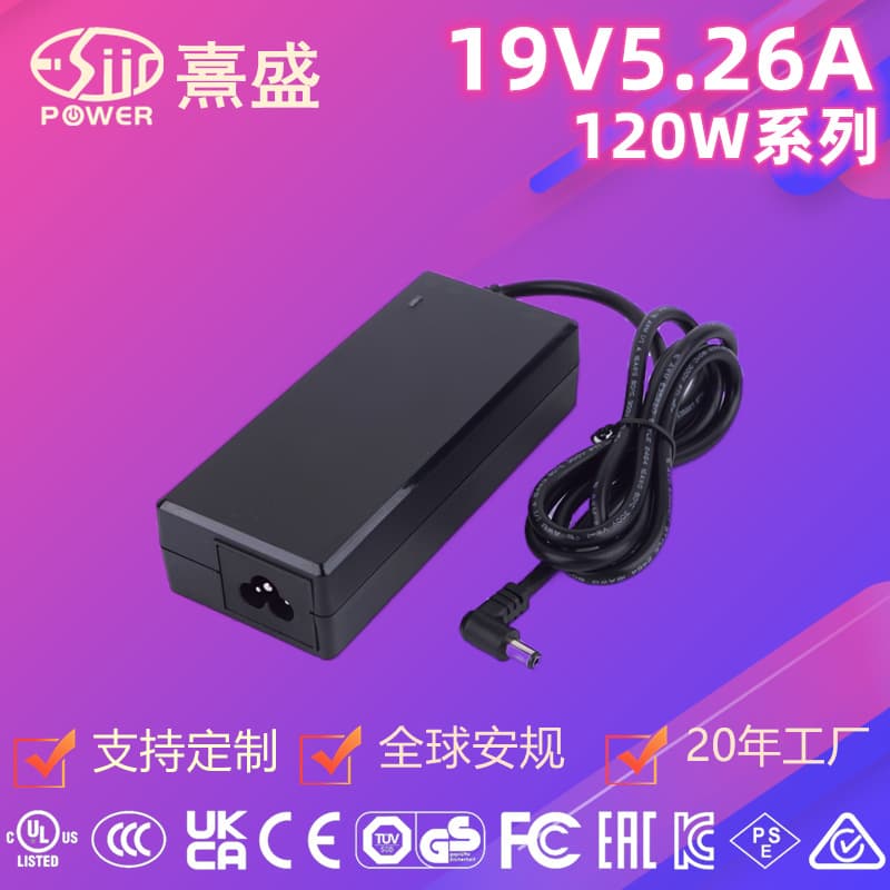 19V 5.26A US UL Certified Power Adapter for Laptop Monitor 3D Printer LED Charger