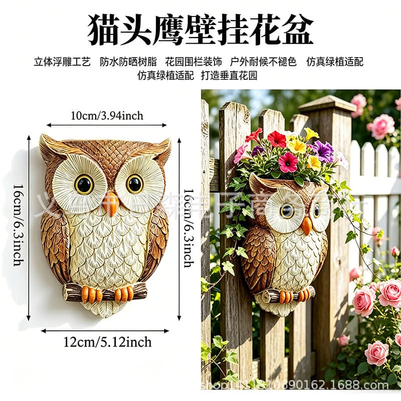 Source factory wholesale American retro owl resin ornaments cross-border desktop TV cabinet housewarming decoration supply source