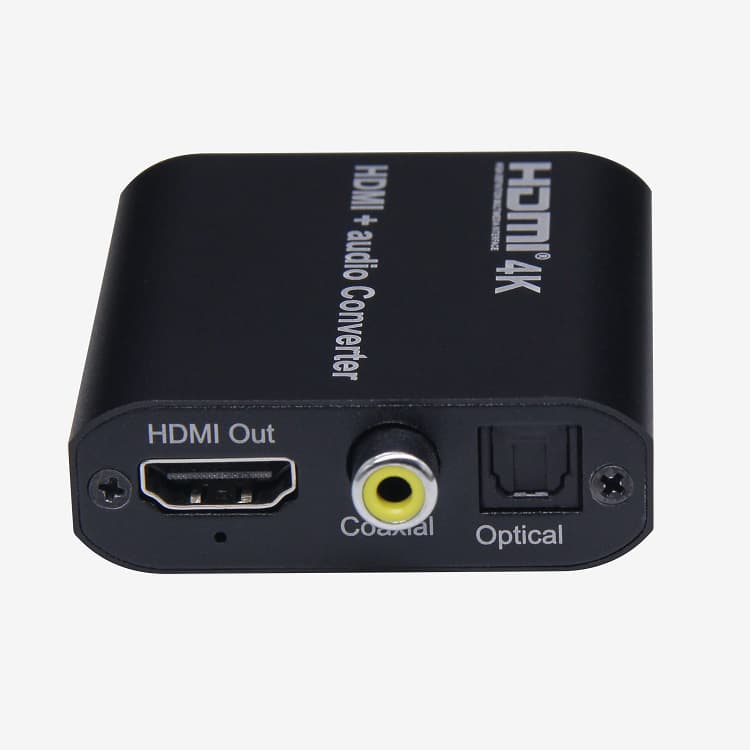 4K Audio Extractor HDMI Audio Splitter HD Optical 5.1 Channel Audio Converter