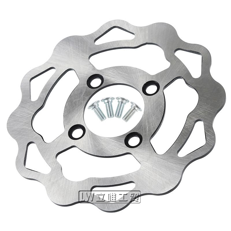 Off-Road Motorcycle 210mm Disc Brake Steel Rotor Brake Pad Inner Diameter 58mm Electric Vehicle Brake Disc