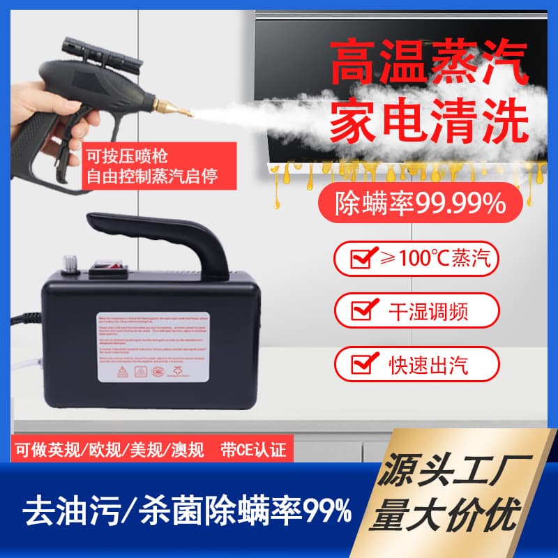 Shengtai Steam Cleaner Household High-Temperature Kitchen Oil Stain Cleaning Evaporator Box Foreign Trade Home Service Wholesale