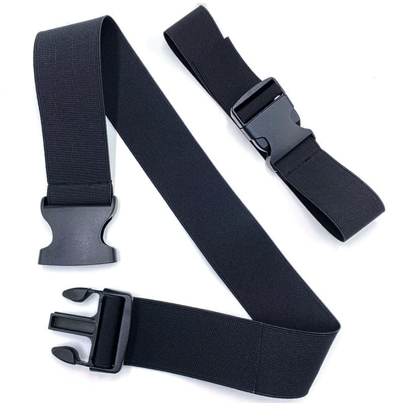 Buckle elastic tie-down strap, adjustable clasp fixing belt, elastic waistband, luggage cargo tie-down strap 5CM