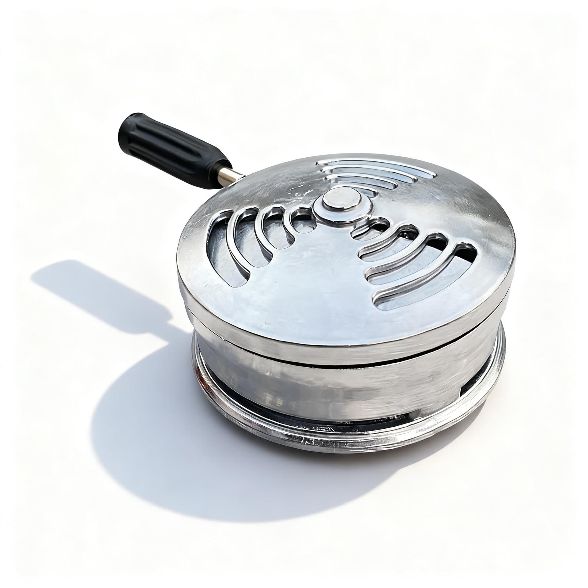 Arabian shisha aluminum alloy charcoal pot charcoal free tinfoil charcoal barrier anti-scalding and windproof charcoal bowl Charcoal pan