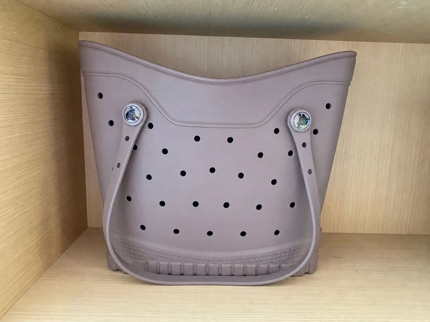 EVA Hollow Mesh Tote Bag, Large Capacity Beach Storage Bag, Multiple Colors Available, Factory Stock, Supports DIY Accessories