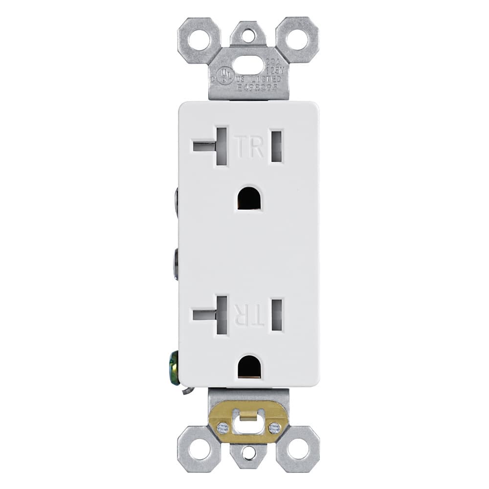 Cross-border e-commerce exclusive supply of US standard American-style interior white sockets with TR 15A 20A 125V UL rating.