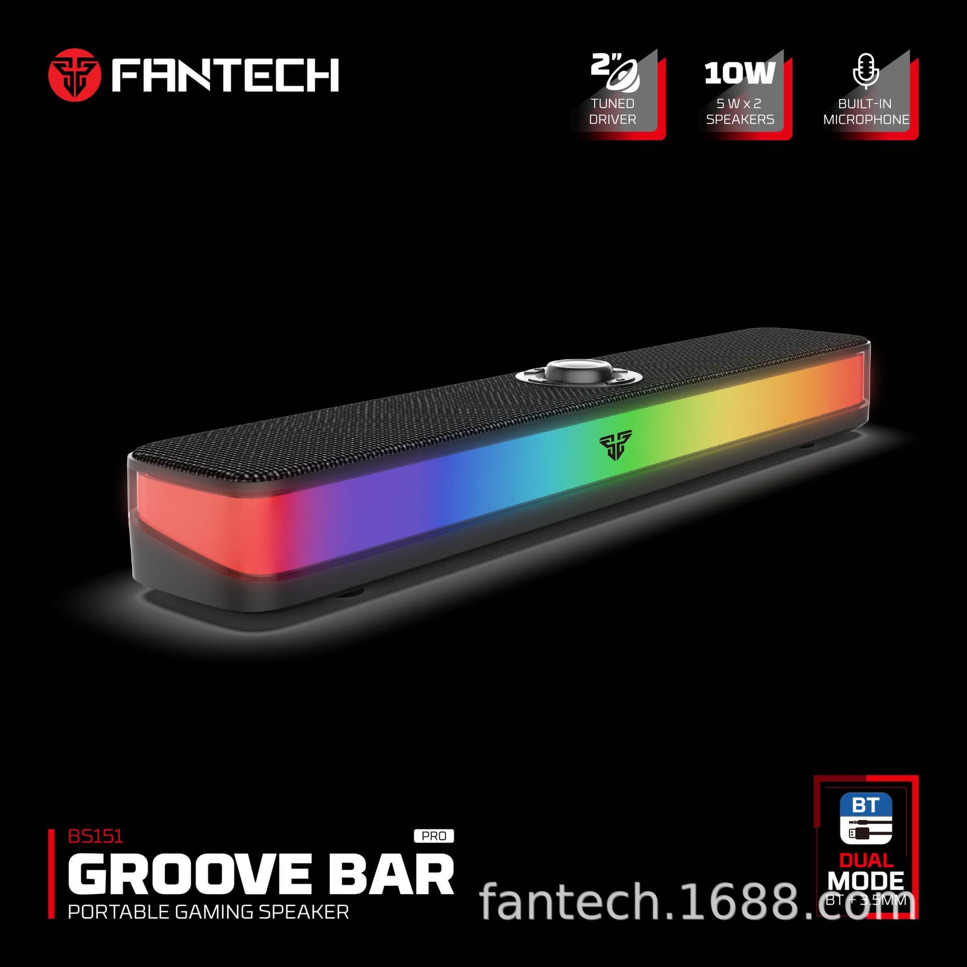 FANTECH GROOVE BAR PRO Portable Gaming Speaker BS151 10W