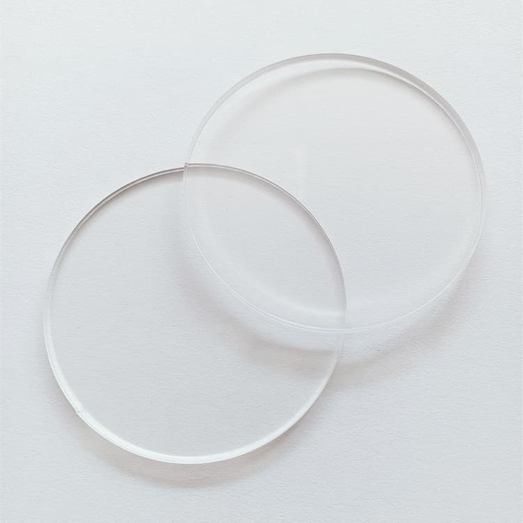 2mm transparent acrylic round disk ring cake base dessert tray figurine stand DIY manufacturer