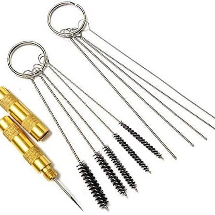 Airbrush Cleaning Kit Airbrush Cleaning Brush Cleaner Brush Tool Tattoo Equipment Needle Brush Airbrush Cleaning