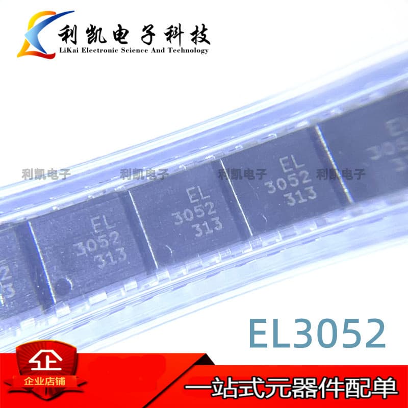 Original Everlight EL3052S(TA) Triac Output Optocoupler, Surface Mount EL3052 SOP6